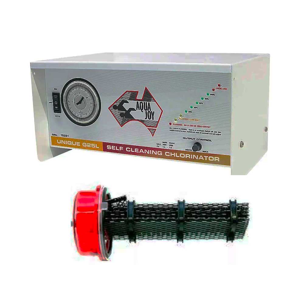 Aquajoy Unique G25 Self-Cleaning Salt Chlorinator