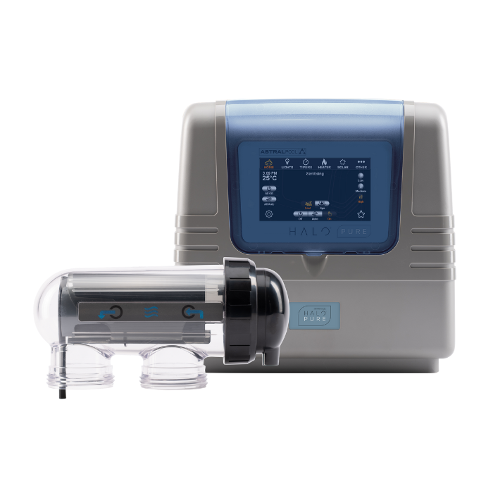 Astral Halo Pure 15 Self-Cleaning Salt & MIneral Chlorinator (Wi-fi & Bluetooth Connectivity)