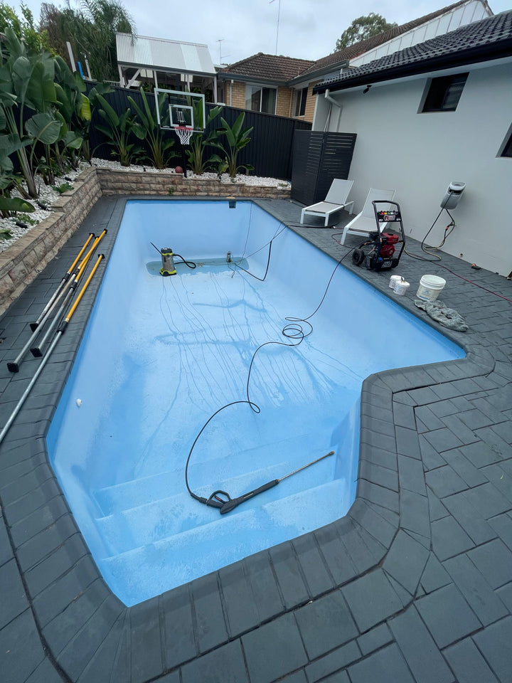 Epoxy Pool Painting