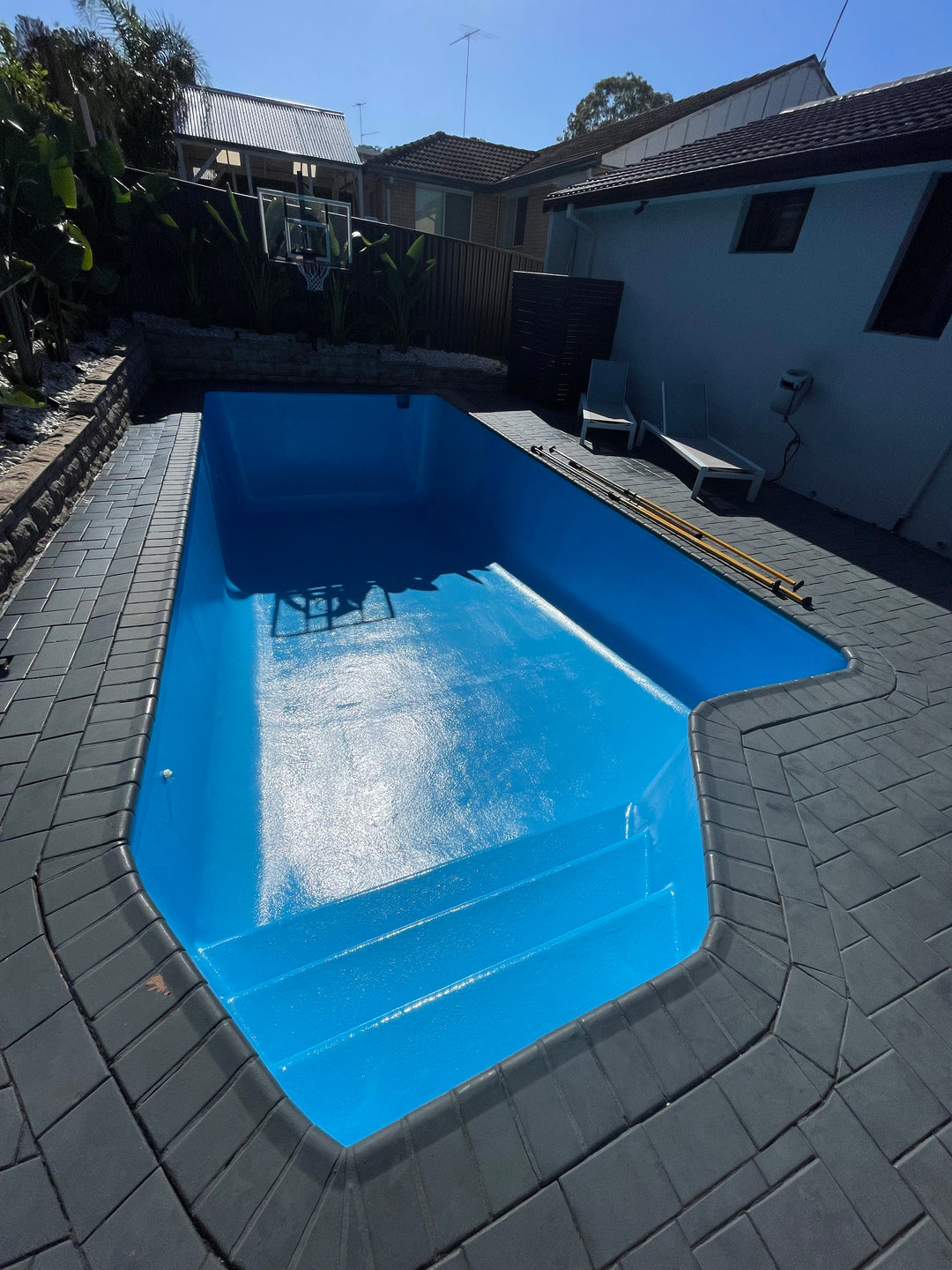 Epoxy Pool Painting