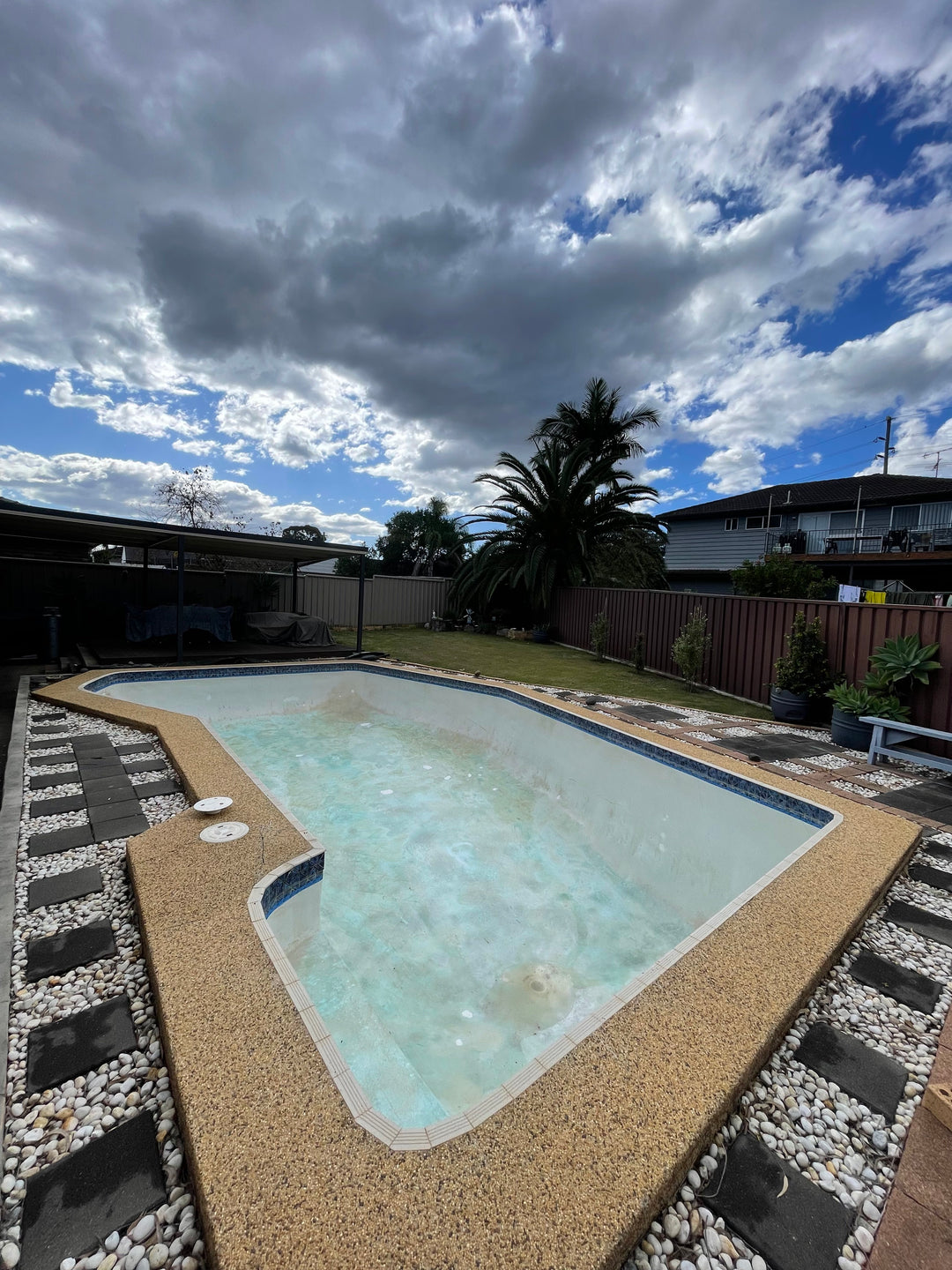 Epoxy Pool Painting