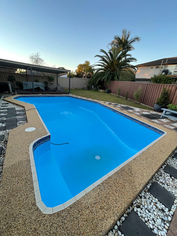 Epoxy Pool Painting