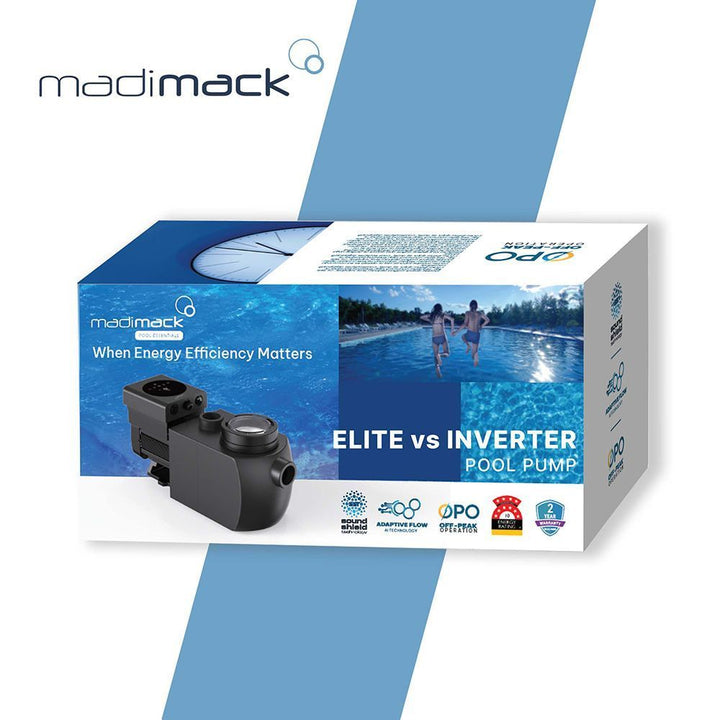 Madimack InverFLOW Pro P300i Variable-Speed Pool Pump 1HP (4Y Warranty)