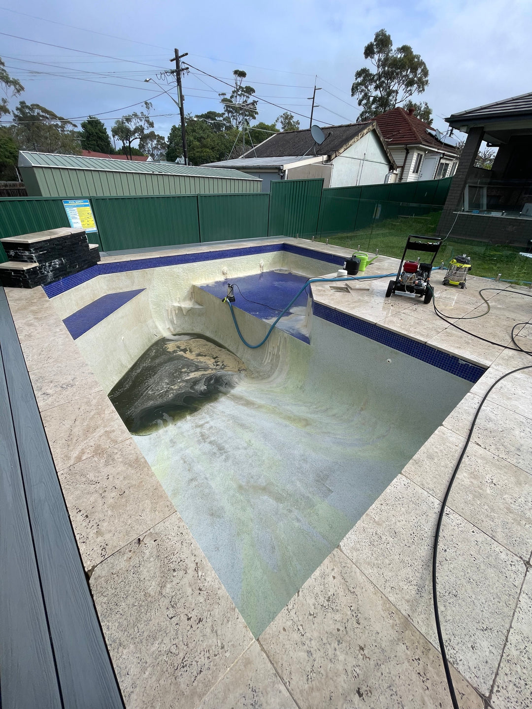 Pool Drain & Acid Washing