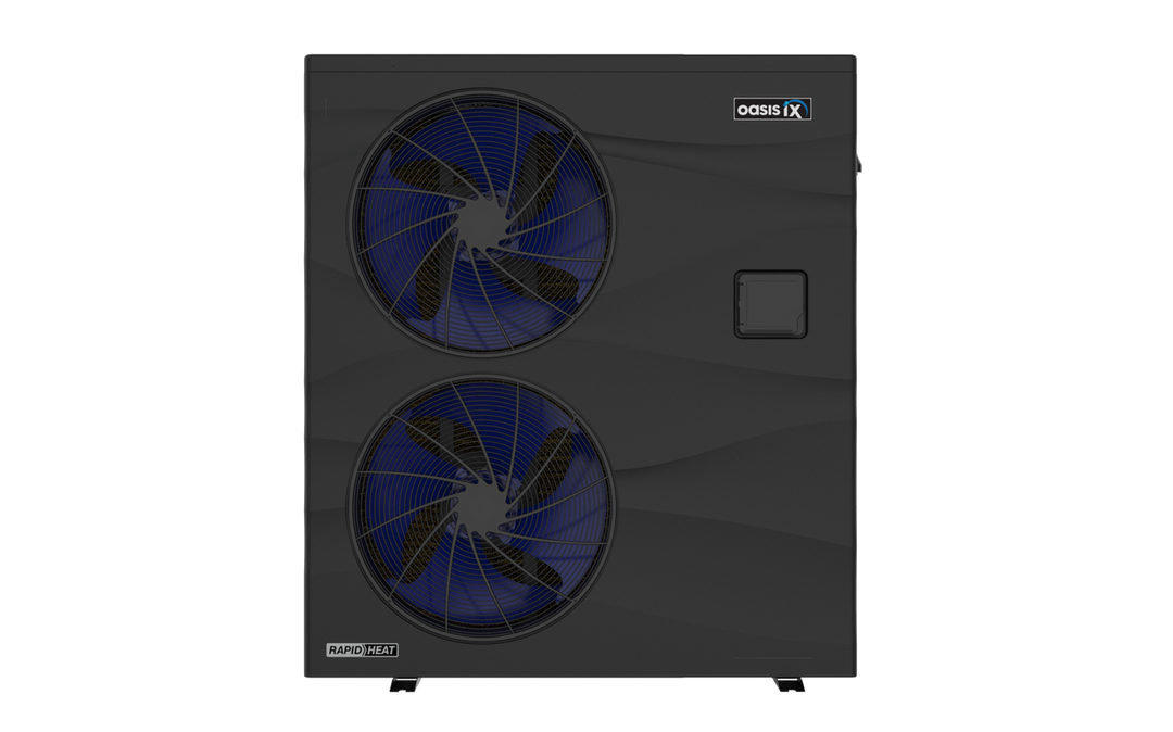 Sunlover Oasis iX Series T Rapid Heat Inverter Electric Pool & Spa Heat Pump 28KW, Wi-FI, Hard-Wired (3 Phase)