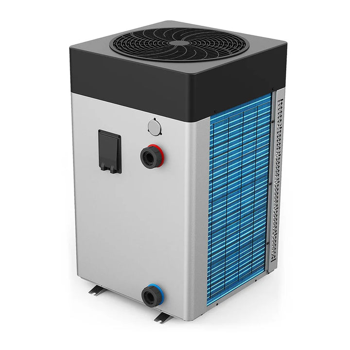 PureBlue INVERPAC Electric Pool & Spa Heat Pump 25KW Top Discharge, Wi-FI, Hard-Wired (Single Phase)